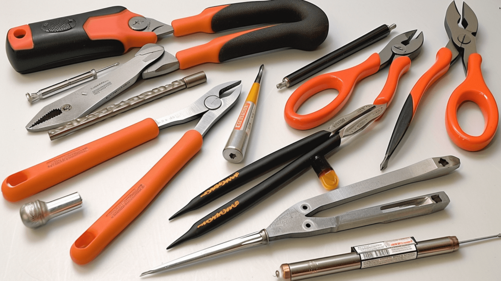 Assorted Household Installation Tools"