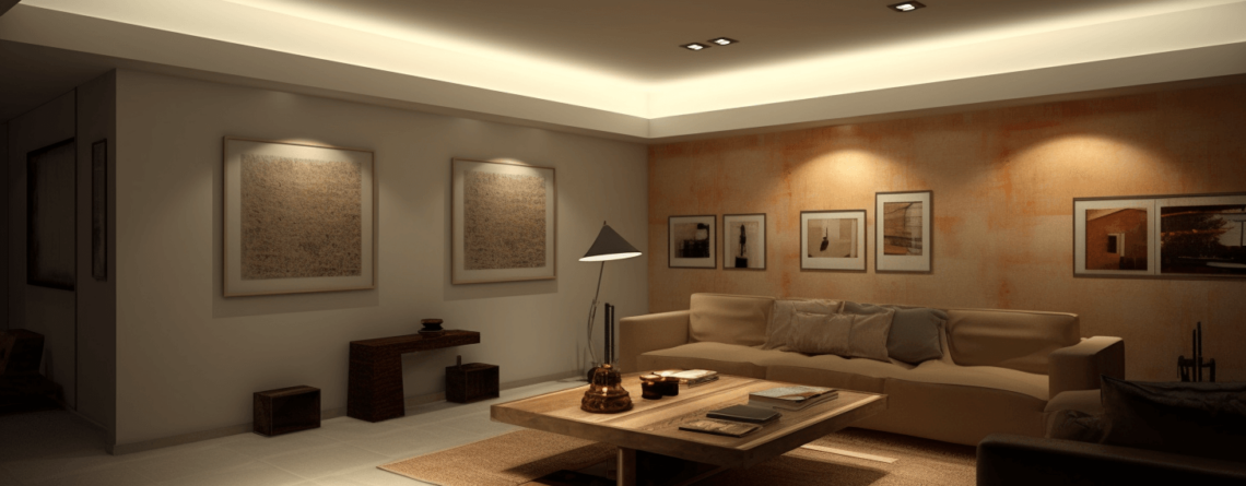 Room Visualization with Lighting Fixture Effects