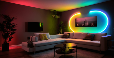 Smart RGB Lighting for Home Atmosphere